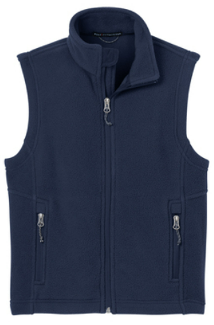 Youth Fleece Vest - Featuring Port and Starboard Signature Embroidered Logo