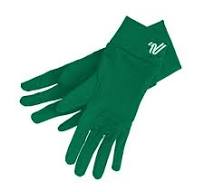 Women's Varsity Green Gloves