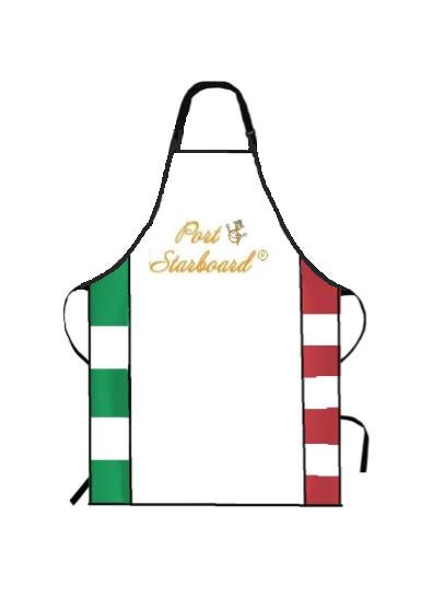 Apron - P&S Red and Green Code Flag Apron