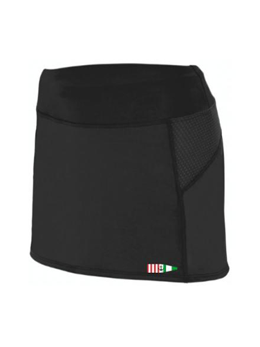 Youth Girls' Skort - Port and Starboard Custom Signal Flag Logo Embroidered Youth Sailing Attire Augusta Sportswear