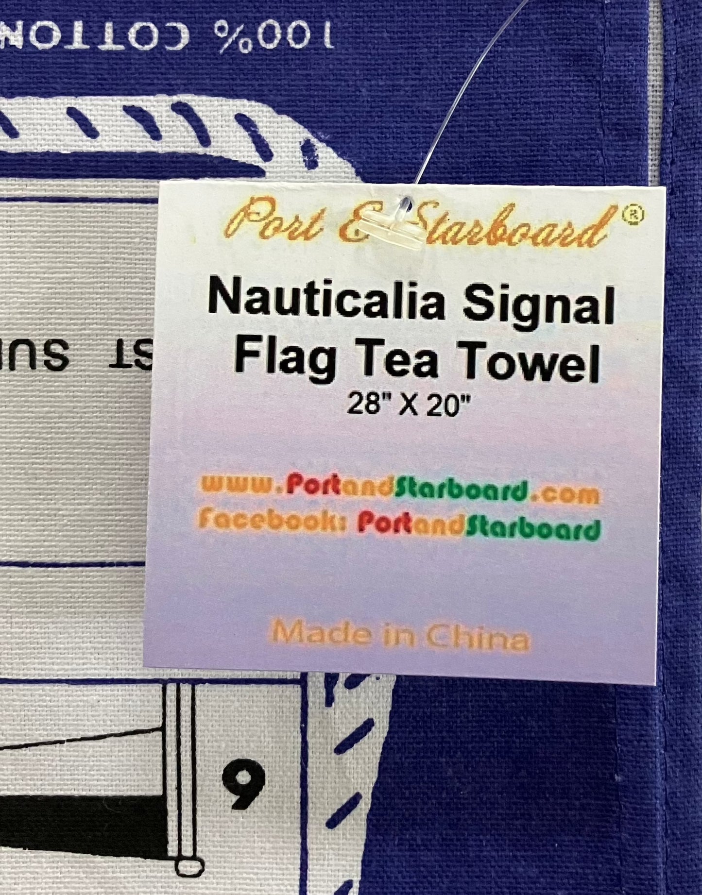 Nauticalia Tea Towel International Code