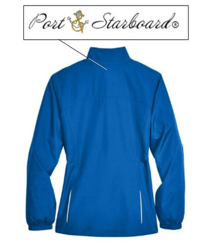 Women's Unlined Lightweight Jacket - Featuring Signature Port and Starboard Custom Embroidered Logo