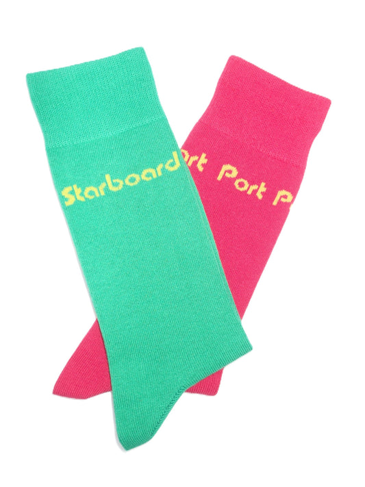 Men's Red Green P&S Crew Socks