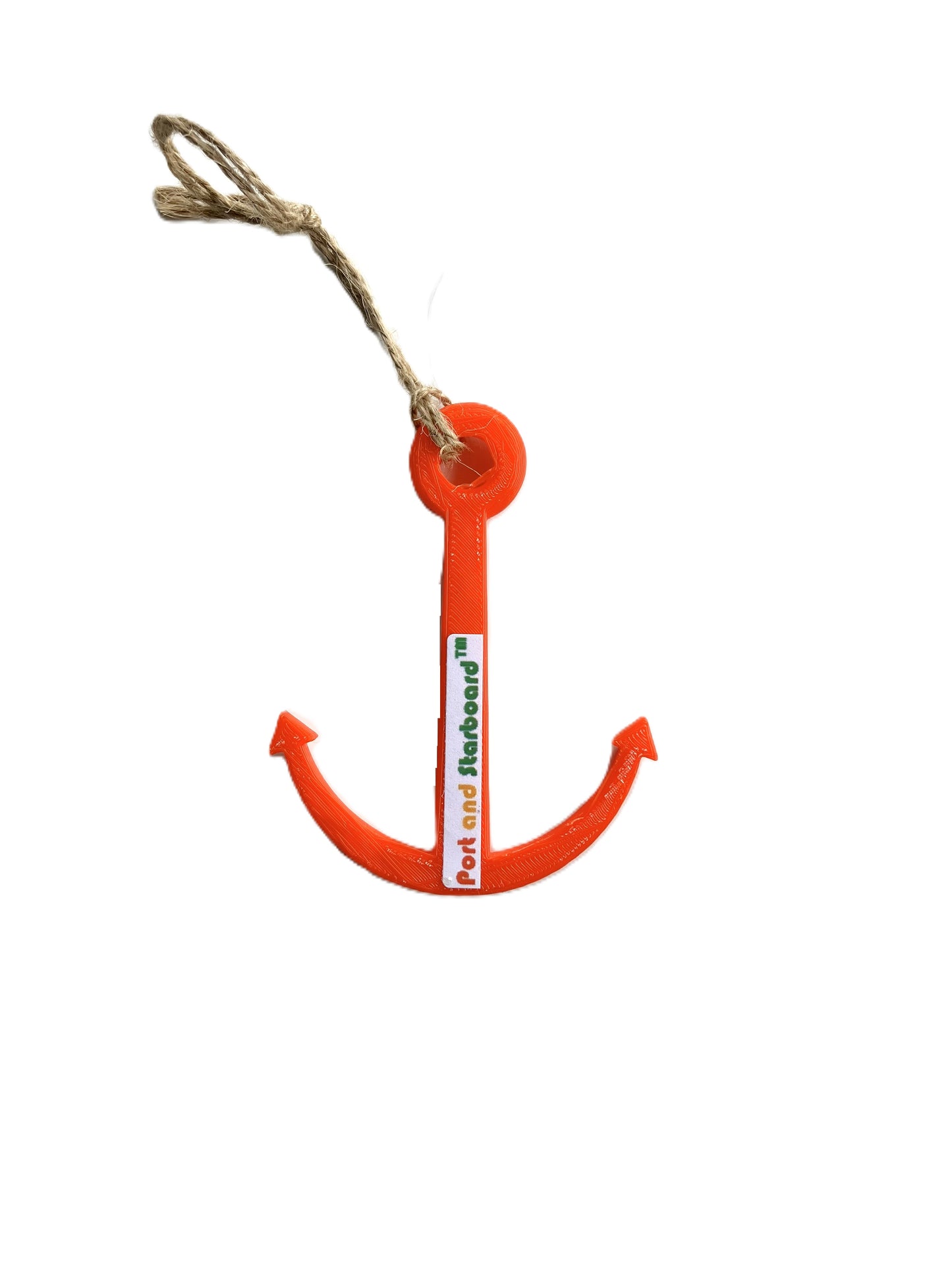 Anchor Decoration - 3D Printed Hanging Ornament