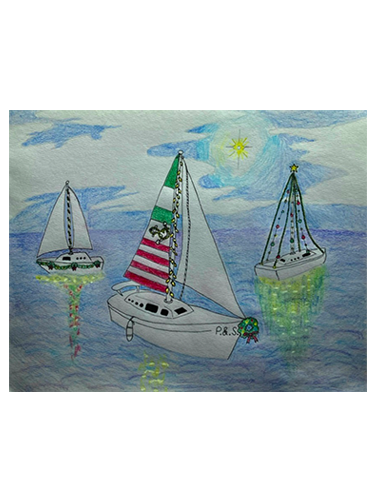 Home For The Holidays Greeting Card