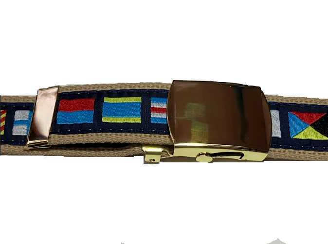 Men's Signal Flag Belt