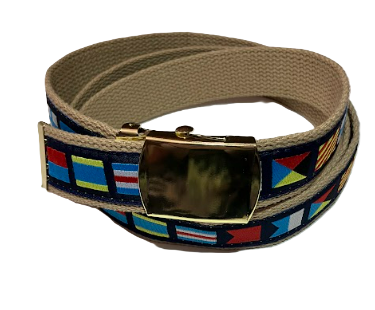 Men's Signal Flag Belt