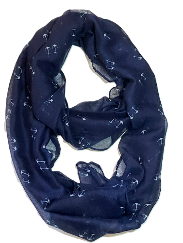 Women's Anchor Infinite Scarf