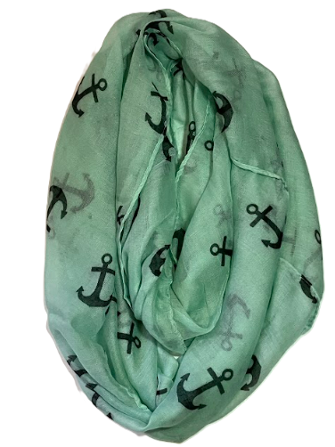 Women's Anchor Infinite Scarf