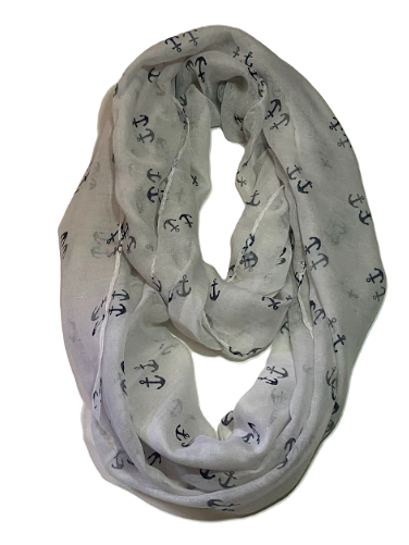 Women's Anchor Infinite Scarf