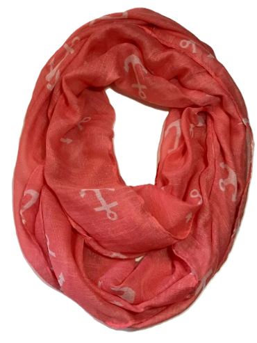 Women's Anchor Infinite Scarf