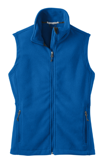 Women's Fleece Vest - Featuring Port and Starboard Signature Embroidered Logo