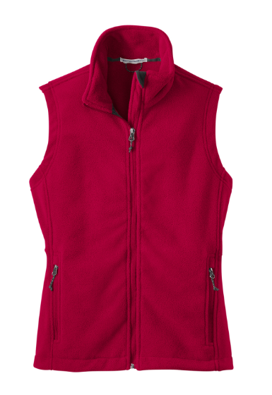 Women's Fleece Vest - Featuring Port and Starboard Signature Embroidered Logo