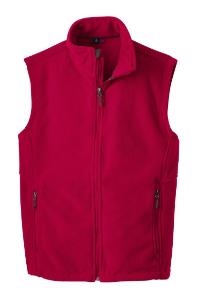 Men's Fleece Vest - Featuring Port and Starboard Custom Embroidered Logo