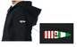 Youth Fleece Full-Zip Hooded Sweatshirt - Port and Starboard Custom Signal Flag Logo Embroidered Youth Sailing Attire Jerzees