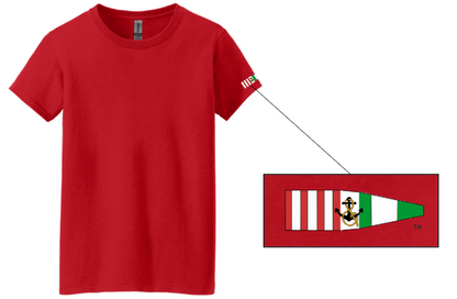 Women's Short Sleeve Tee Shirt - Featuring Signature Port and Starboard Embroidered Logo