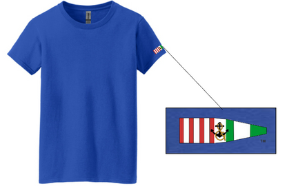 Women's Short Sleeve Tee Shirt - Featuring Signature Port and Starboard Embroidered Logo
