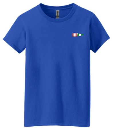 Women's Short Sleeve Tee Shirt - Featuring Signature Port and Starboard Embroidered Logo