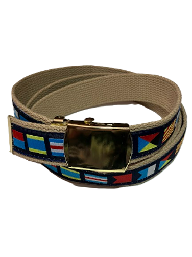 Men's Signal Flag Belt