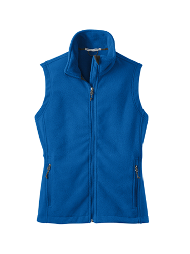 Women's Fleece Vest - Featuring Port and Starboard Signature Embroidered Logo