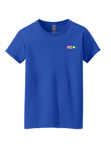 Women's Short Sleeve Tee Shirt - Featuring Signature Port and Starboard Embroidered Logo