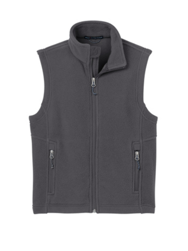 Youth Fleece Vest - Featuring Port and Starboard Signature Embroidered Logo